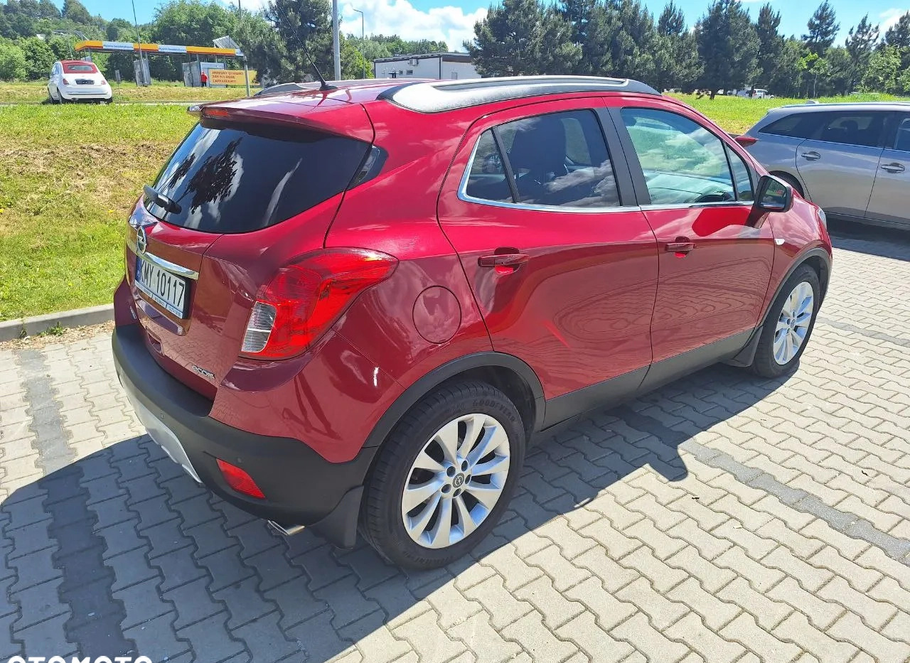 Opel Mokka cena 53900 przebieg: 181000, rok produkcji 2015 z Dobczyce małe 154